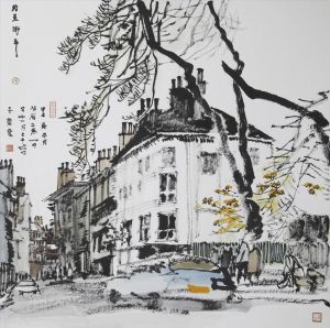 Chen Hang œuvre - Le marché d'York