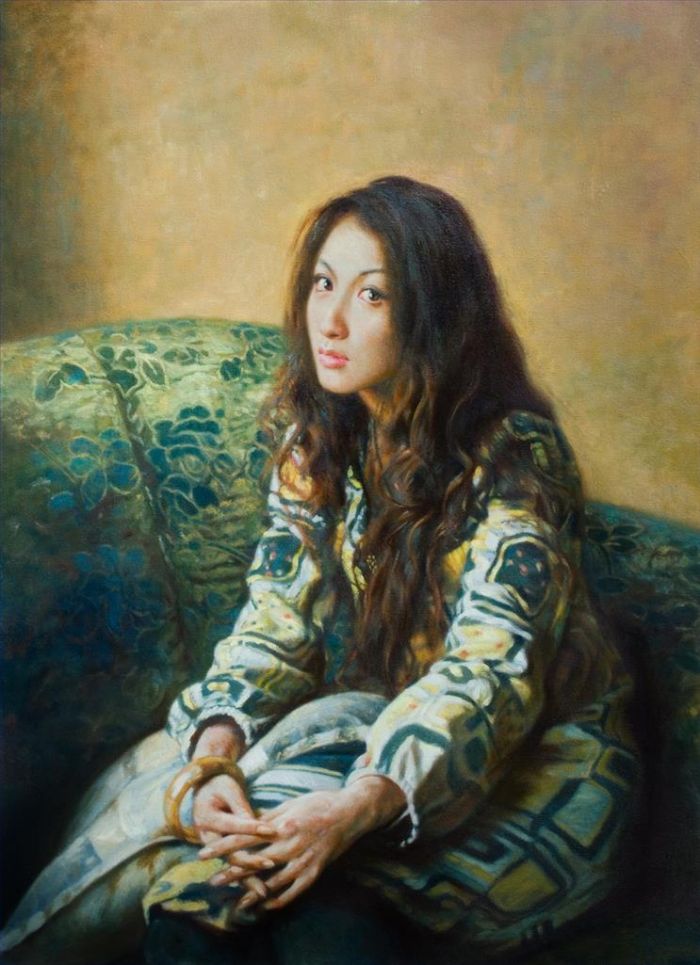 Chen Hongqing Peinture à l'huile - Portrait