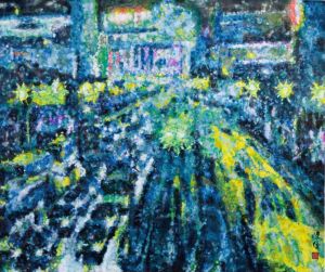 Chen Jun œuvre - Le murmure de la nuit dans The City 5