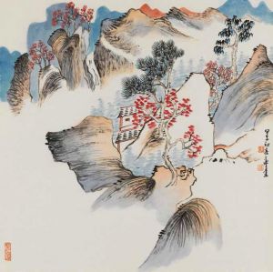Chen Qiang œuvre - Montagne paisible