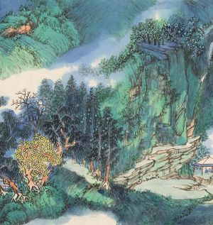 Art chinoises contemporaines - L'été dans la région montagneuse