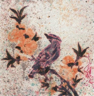 Chen Qiangge Peinture à l'huile - Re Creation Song Dynasty Anonymat Pêche et Oiseau