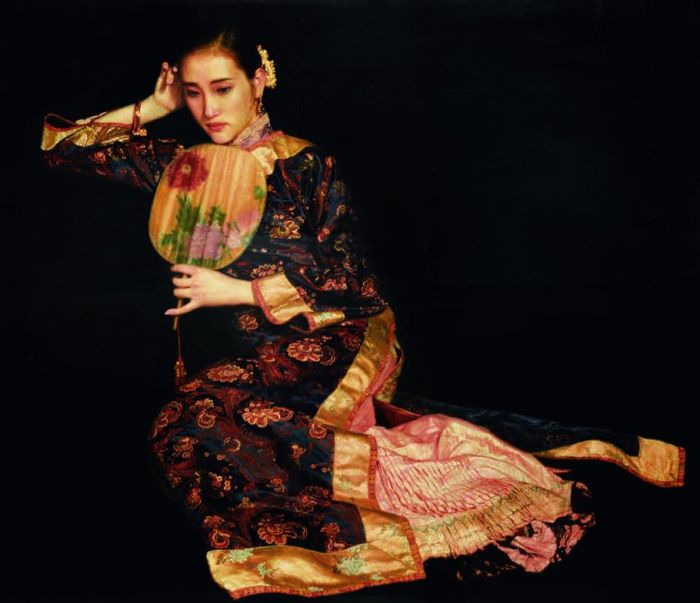 CHEN Yifei Peinture à l'huile - Coquelicots 1991