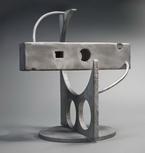 Sculpture contemporaine - Cube suspendu 1938