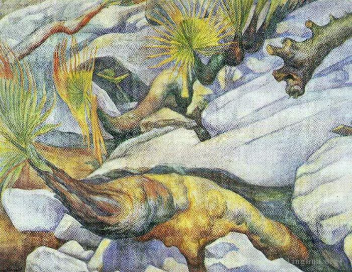 Diego Rivera Peinture à l'huile - Non-détecté