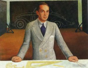 Diego Rivera œuvre - Edsel b ford 1932