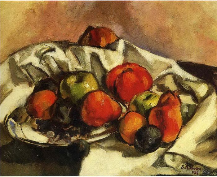 Diego Rivera Peinture à l'huile - Nature morte 1918