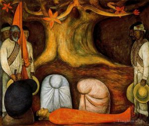 Diego Rivera œuvre - Le perpétuel renouveau de la lutte révolutionnaire 1927