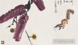 DING YanYong œuvre - Écureuil