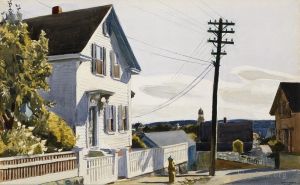 Edward Hopper œuvre - La maison d'Adam
