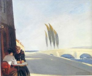 Edward Hopper œuvre - Bistro