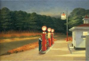 Edward Hopper œuvre - Gaz