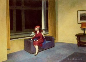 Edward Hopper œuvre - Fenêtre de l'hôtel