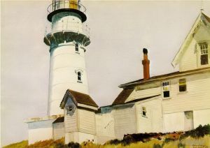 Edward Hopper œuvre - Lumière à deux lumières