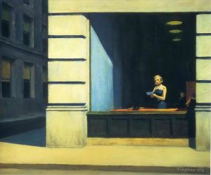 Edward Hopper œuvre - Bureau de New York
