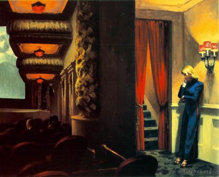 Edward Hopper Peinture à l'huile - Non détecté 2355