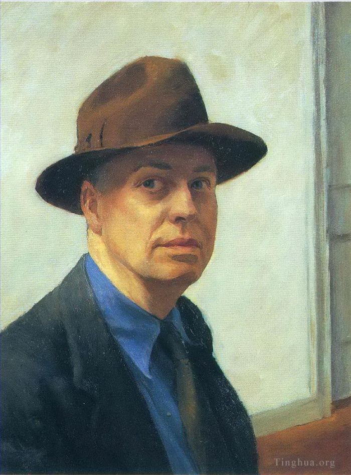 Edward Hopper Peinture à l'huile - Autoportrait 1930