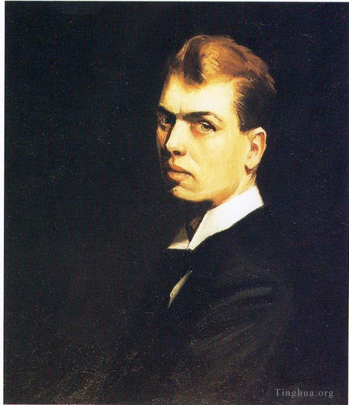 Edward Hopper Peinture à l'huile - Autoportrait 1