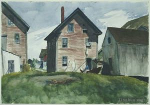 Edward Hopper œuvre - Manoir de Gloucester