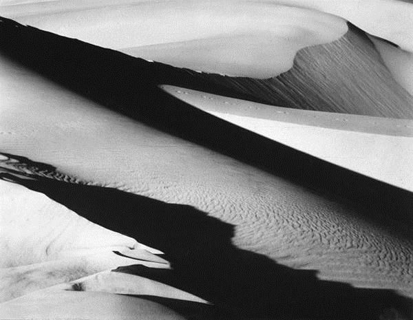 Edward Henry Weston Photographique - Dunes de sable océan 1934