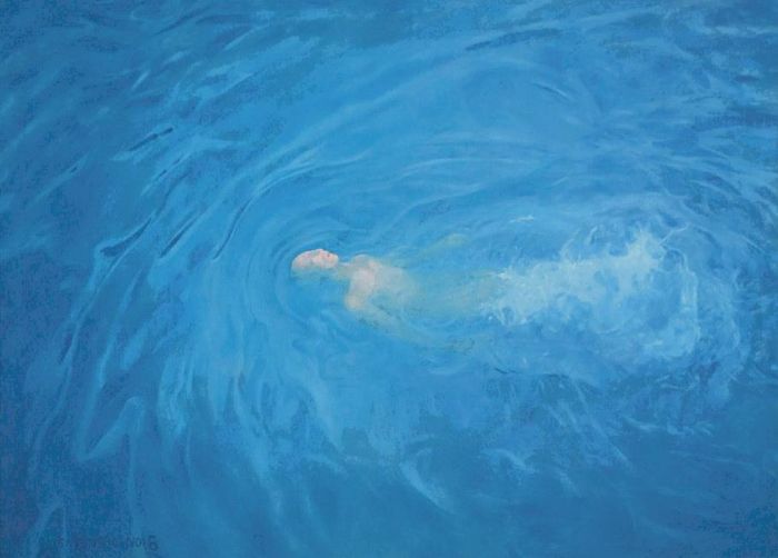 FANG Lijun Peinture à l'huile - 1994 n°6