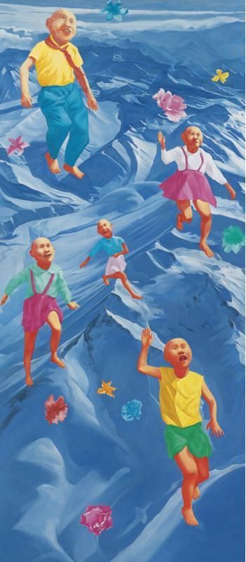 FANG Lijun Peinture à l'huile - 2001 9 23