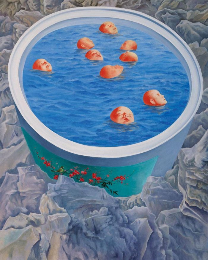 FANG Lijun Peinture à l'huile - 2006 6 1