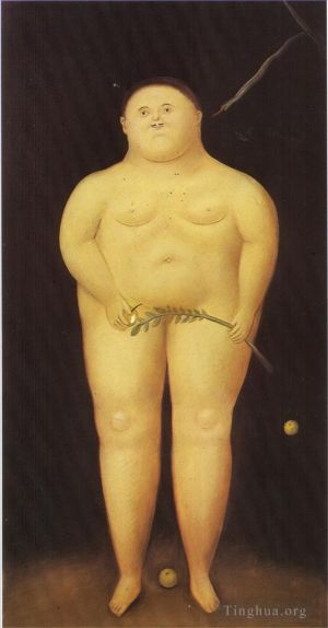 Fernando Botero Angulo œuvre - Adam et Ève Adam