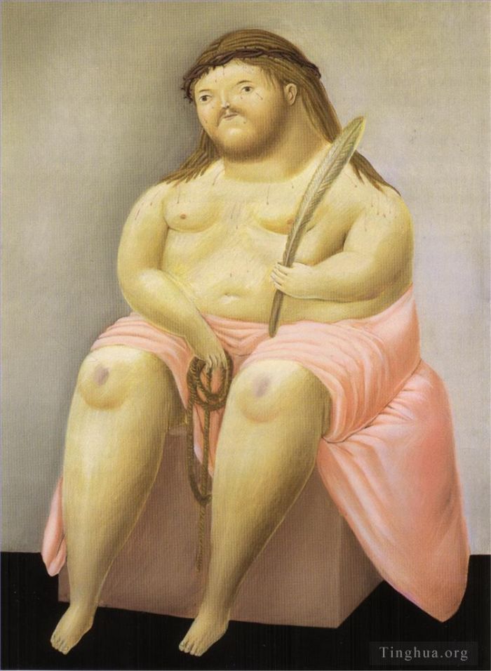 Fernando Botero Angulo Peinture à l'huile - Ecce Homo