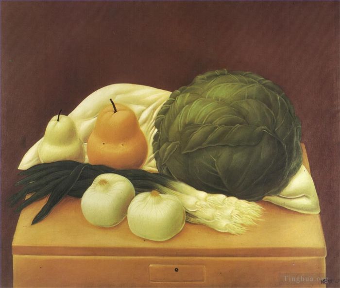 Fernando Botero Angulo Peinture à l'huile - Tableau de cuisine 2