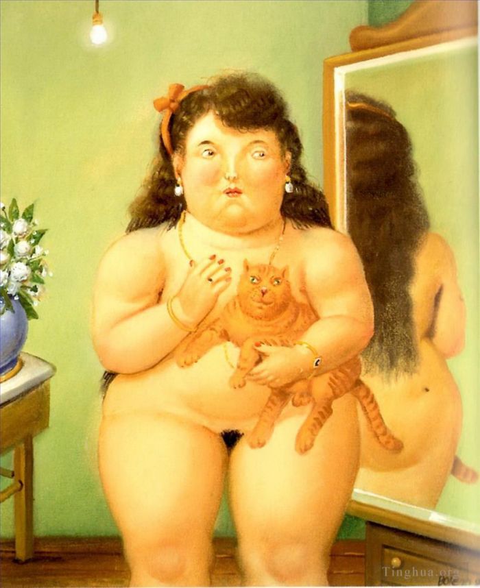 Fernando Botero Angulo Peinture à l'huile - L'Athénée