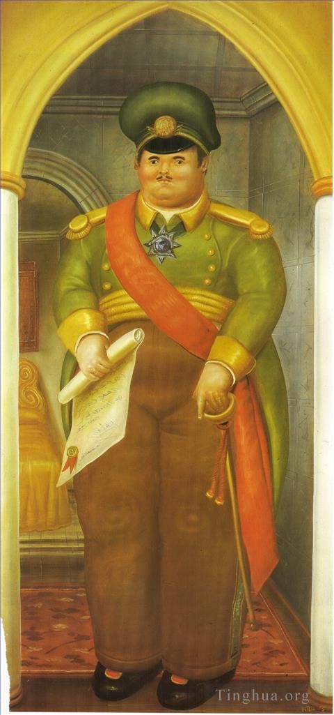 Fernando Botero Angulo Peinture à l'huile - Le Palais 2