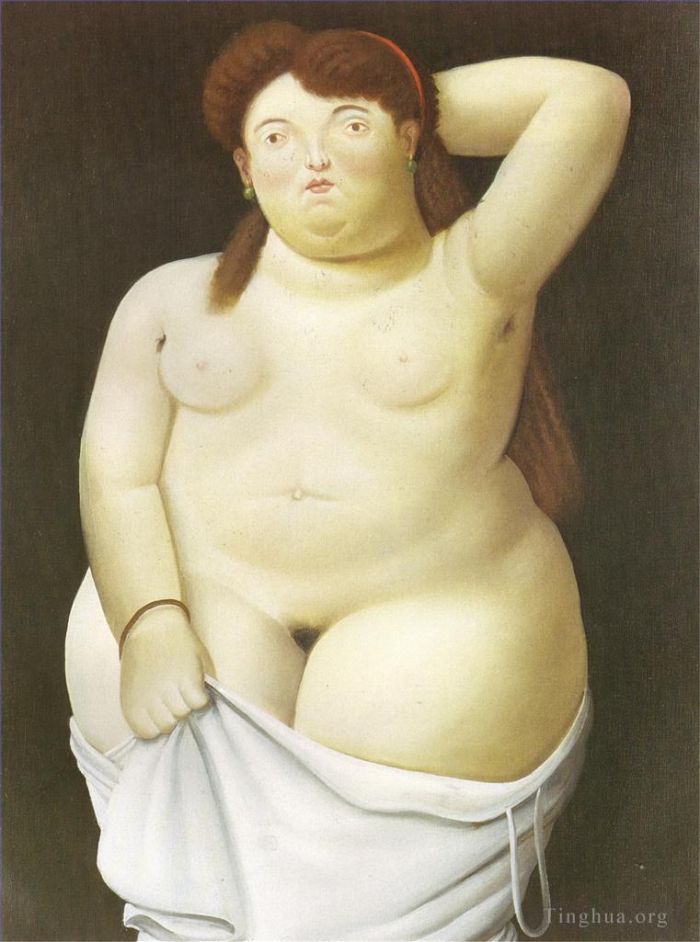 Fernando Botero Angulo Peinture à l'huile - Torse