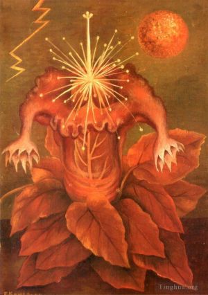 Frida Kahlo de Rivera œuvre - Fleur de Vie Fleur de Flamme