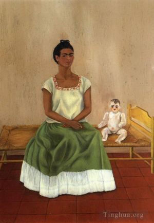 Frida Kahlo de Rivera œuvre - Moi et ma poupée