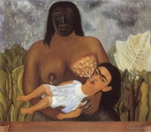 Frida Kahlo de Rivera œuvre - Mon infirmière et moi
