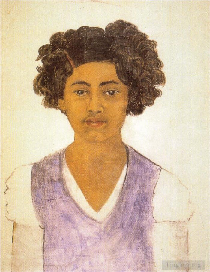 Frida Kahlo de Rivera Peinture à l'huile - Autoportrait