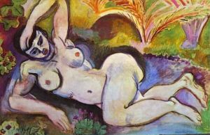Henri Matisse œuvre - Nu Bleu Souvenir de Biskra 1907