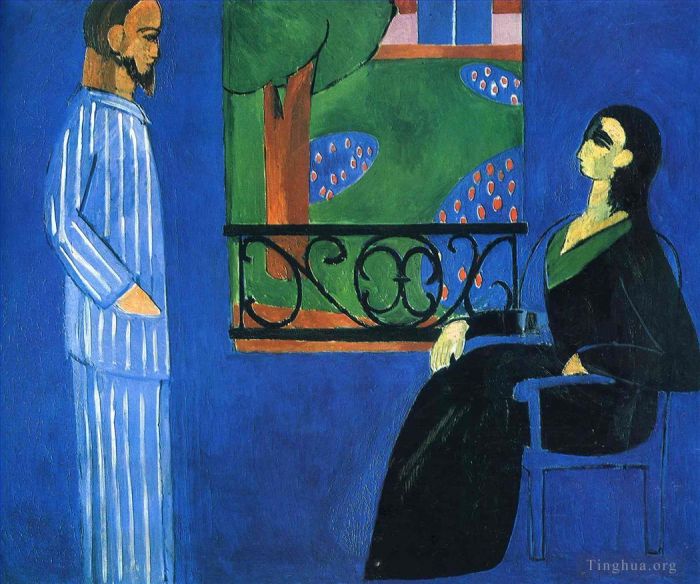 Henri Matisse Peinture à l'huile - Conversation