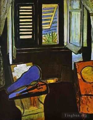 Henri Matisse œuvre - Intérieur avec un violon