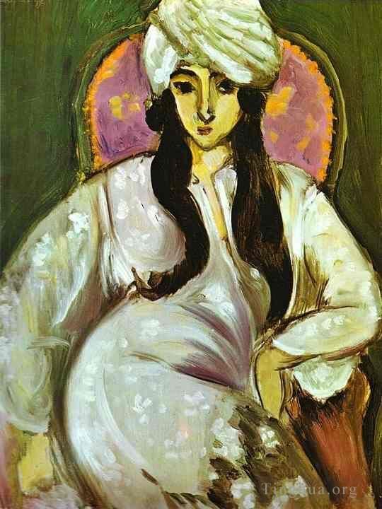 Henri Matisse Peinture à l'huile - Laurette au turban blanc 1916
