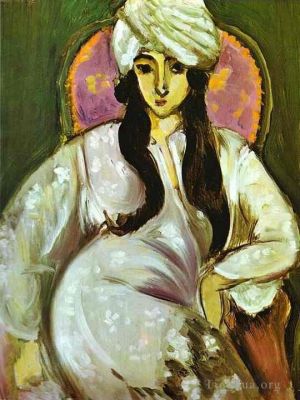 Henri Matisse œuvre - Laurette au turban blanc 1916