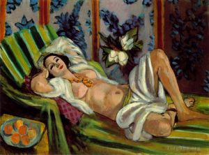 Henri Matisse œuvre - Odalisque aux magnolias 1923