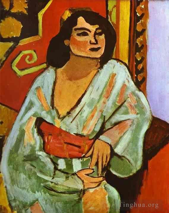 Henri Matisse Peinture à l'huile - La femme algérienne