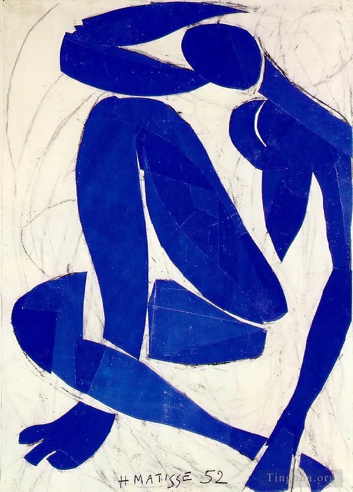Henri Matisse Types de peintures - Bleu Nude IV Nu bleu IV Printemps