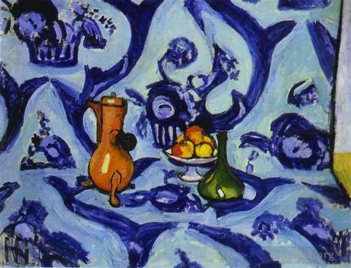 Henri Matisse Types de peintures - Nappe bleue