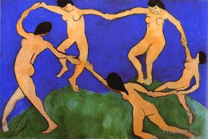 Henri Matisse Types de peintures - La Danse première version