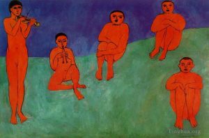 Henri Matisse œuvre - LaMusique 1910