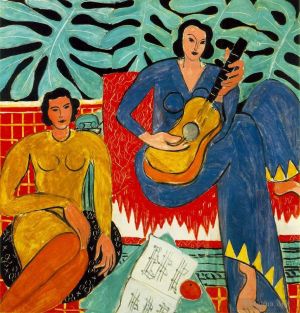 Henri Matisse œuvre - La Musique 1939