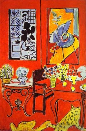Henri Matisse œuvre - Grand intérieur rouge